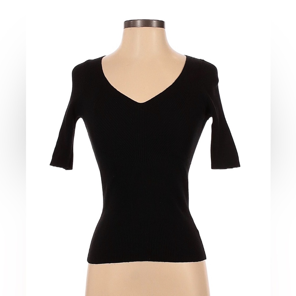 Express- black V-Neck Women's Sweater